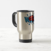 MUG DE VOYAGE RED MAGA 28 FIST PUNCHES THROUGH WOKE (Devant gauche)