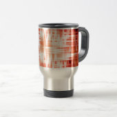Mug De Voyage Red zigzag (Devant droit)