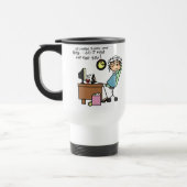 Mug De Voyage Redressez la première fois l'humour (Gauche)