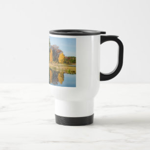 Mug De Voyage Réflexion d'étang d'automne