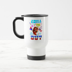 Mug De Voyage Refroidir le 4 juillet