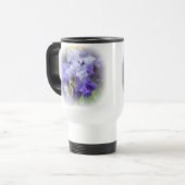Mug De Voyage Regal Beares Iris - Violet & Blanc (Devant gauche)