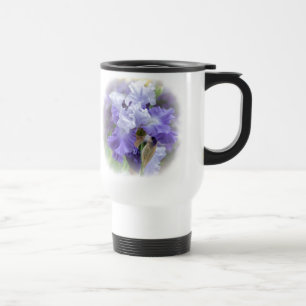 Mug De Voyage Regal Beares Iris - Violet & Blanc