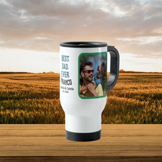 Mug De Voyage Regalo Personalizado para  Best Dad Ever