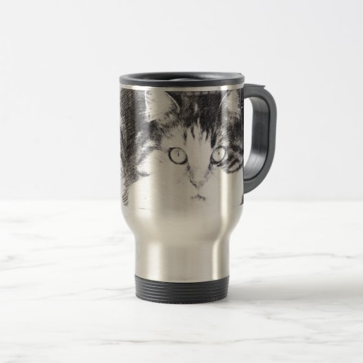 Mug De Voyage regard fixe (Devant droit)
