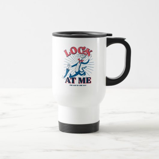 Mug De Voyage Regarde-Moi Chat Dans Le Casquette (Droite)
