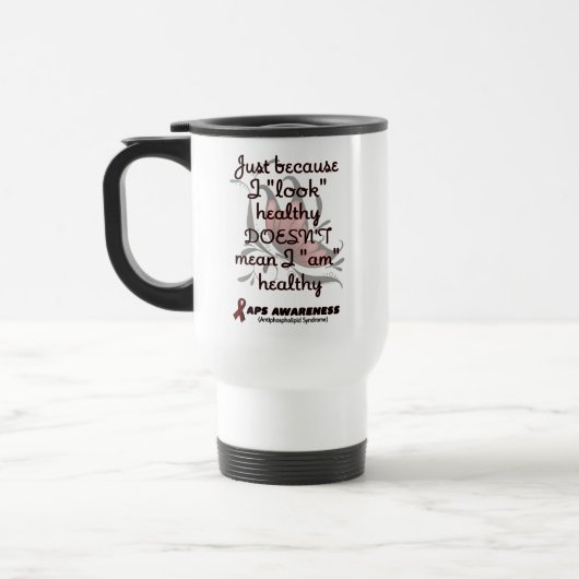 Mug De Voyage "Regarde" Sain/Papillon...APS (Gauche)