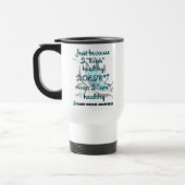 Mug De Voyage "Regarde" sain/papillon...graves' (Gauche)