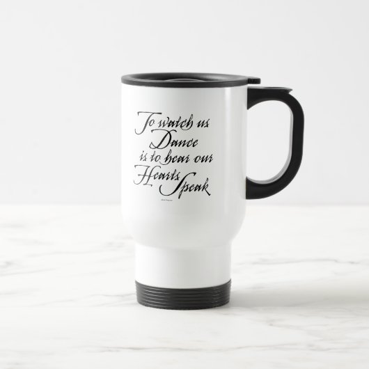 Mug De Voyage Regardez-nous danser (Droite)
