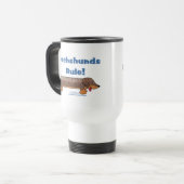 Mug De Voyage Règle Dachshunds (Devant gauche)