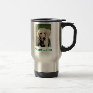 Mug De Voyage règle jaune de laboratoires