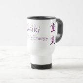 Mug De Voyage Reiki Sent L'Énergie (Devant droit)