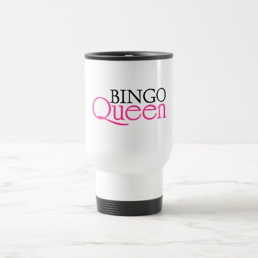 Mug De Voyage Reine de bingo-test (Centre)