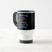 Mug De Voyage "Reine de presque tout" (Devant gauche)