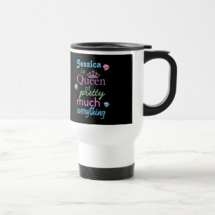 Mug De Voyage "Reine de presque tout"