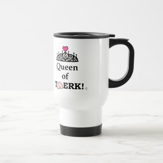 Mug De Voyage Reine de Twerk (Droite)
