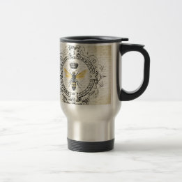 Mug De Voyage Reine des abeilles française VINTAGE MODERNE