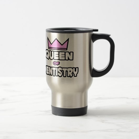 Mug De Voyage Reine du dentiste (Droit)