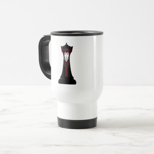 Mug De Voyage Reine noire (Devant gauche)