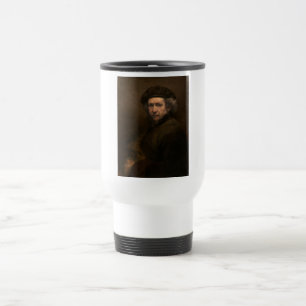 Mug De Voyage Rembrandt Self Portrait : Peintre Néerlandais de l