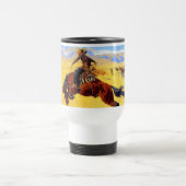 Mug De Voyage Remington Old West Horse et Cowboy (Centre)