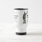 Mug De Voyage Remplacer L'Enseignant Sauvez La Journée (Centre)