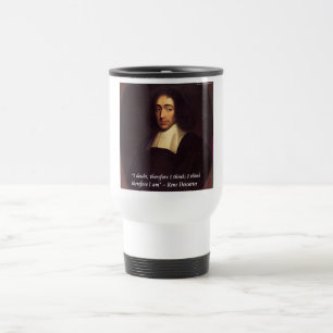 Mug De Voyage René Descarte Je Pense Donc Je Suis Cité