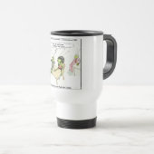 Mug De Voyage Répliques d'approche drôles sur le cricket (Devant droit)