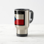 Mug De Voyage République tchèque vlajka (Devant droit)