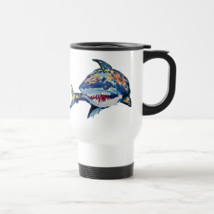 Mug De Voyage Requin "Art by Kids"