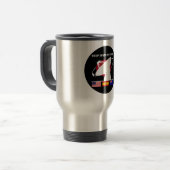 Mug De Voyage Réseau de l'espace lointain de la NASA (Devant gauche)