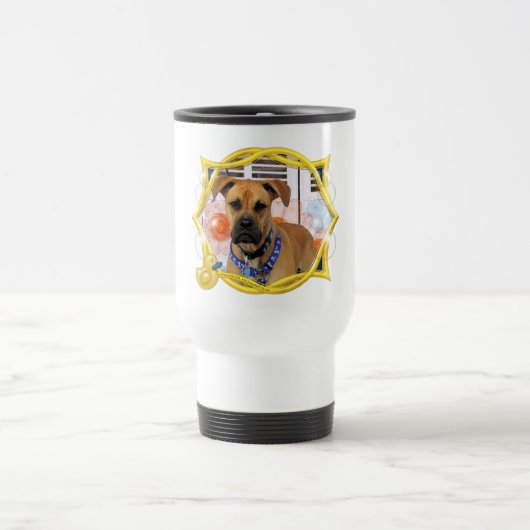 Mug De Voyage Réservoir - mélange de boxeur (Centre)