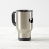 Mug De Voyage Respectez la moustache de Stache (Devant gauche)