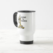 Mug De Voyage Respectez les trompettes (Devant gauche)