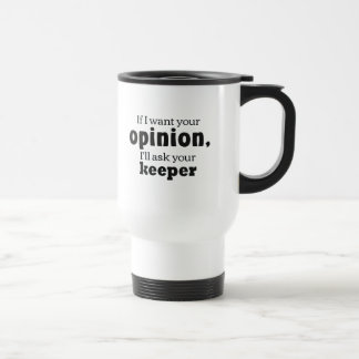 Mug De Voyage Responsable des demandes d'avis bf
