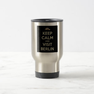 Mug De Voyage rester calme visite berlin