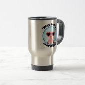 Mug De Voyage rester cochon sassy (Devant droit)