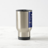 Mug De Voyage Restez calme et agrippez (Centre)