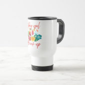 Mug De Voyage Restez cool boire Voyage Mug (Devant droit)