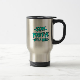 Mug De Voyage Restez Positif – Motivation Inspirationnelle
