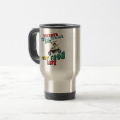 Mug De Voyage Retiré du travail (Devant gauche)