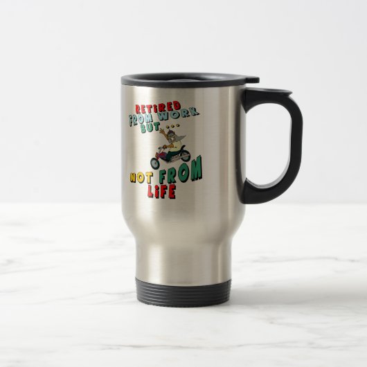 Mug De Voyage Retiré du travail (Droit)