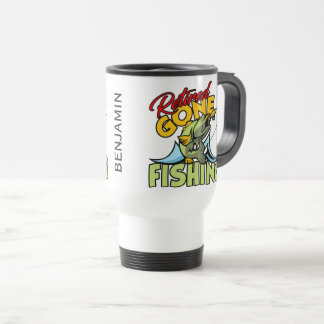 Mug De Voyage Retiré pêchant la coutume