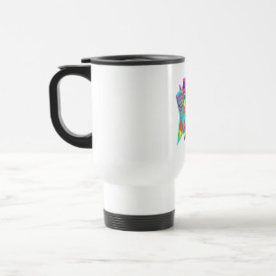 Mug De Voyage Retour à l'arcade néon des années 90