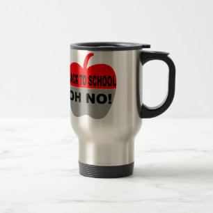 Mug De Voyage Retour À L'École Oh Non