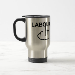 Mug De Voyage Retournement de la main-d'oeuvre