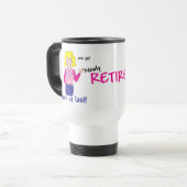 Mug De Voyage Retraite (Devant gauche)