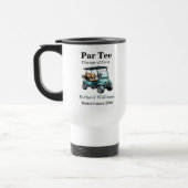 Mug De Voyage Retraite Blue Golf Panier Par Tee Thème (Gauche)