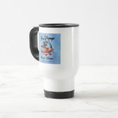 Mug De Voyage Retraite Bon Voyage Voyage Globe Plane (Devant gauche)