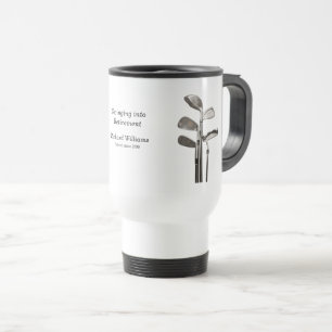 Mug De Voyage Retraite moderne Golf Sport Golfclubs